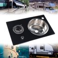 thumbnail image 4 of Tempered Glass Gas Stove Top, Multifunction Stylish 1 Burner Rv LPG Cooktop Embedded Mount 1.8Kw Easy To Clean  for Boat Camper, 4 of 7
