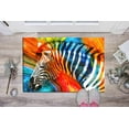 thumbnail image 5 of Zebra Rug, 3D Printed Rugs, Colorful Rugs, Animal Rug, Entry Rug, Home Decor Rugs, Stair Rugs, African Animals Rug, Housewarming Gift Rugs, 5.9'x9.2' - 180x280 cm, 5 of 8