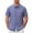 #01 Blue 【Mix, Match & Rotate: Stock Up on Daily Colors】, variant on Men's Summer Plaid Casual Button Down Shirt Short Sleeve Collared Top, Loose Fit Breathable Quick Dry Lightweight, Beach Vacation Daily Outfits Fashion Essential | JASKFLY,Blue L