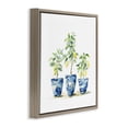 thumbnail image 2 of Stupell Industries Farmhouse Lemons In Blue Pots Brown Floating Frame Canvas Art, 25 x 25, by Svetlana Aleynikova, 2 of 8