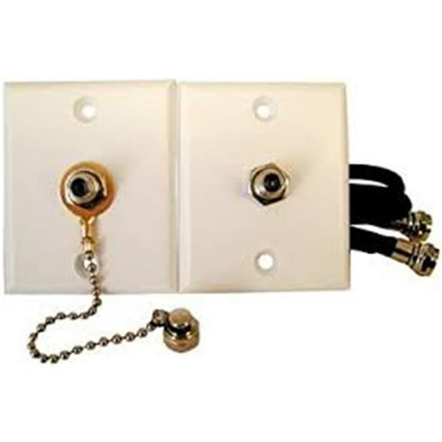 Trousse de Câble pour Téléviseur Blanc