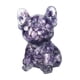 thumbnail image 5 of Estatuilla de Bulldog Zulema Figurita Francesa Decoración de Perro Mascota Violeta, 5 of 8