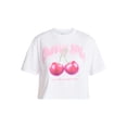 thumbnail image 5 of No Boundaries Boxy Cropped Graphic Tee, Women's XXS-XXL, 5 of 5