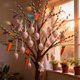 thumbnail image 5 of Decoraciones de Pascua, adornos de Pascua, regalos de Pascua, paquete de 12 huevos de Pascua de 4 cm, colgantes, decoraciones, huevos de Pascua de plástico., 5 of 8