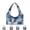 White and Blue, variant on NCY Denim Hobo Bag Shoulder Bag Canvas Messenger Bag for Women Tote Bag Casual Purses Retro Aesthetic Crossbody Bag Handba