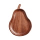 thumbnail image 2 of Plato de madera Bandeja de madera para servir Bandeja decorativa Tabla para servir Bandeja de madera para café En forma de pera, 2 of 9