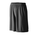 thumbnail image 2 of Youth Longer Length Wicking Shorts With Pockets S Black, 2 of 2