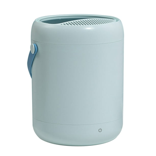 Mini lavadora de calcetines cubo pequeño de luz azul de lavado bidireccional con asa ropa de bebé para el hogar