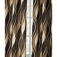 thumbnail image 3 of No. 918 Grommet Semi-Sheer Curtain Panel, 48.0" x 63.0", Charcoal, 3 of 6