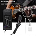thumbnail image 4 of EQ-505R Acoustic Guitar Preamp with 3 Band Equalizer & Piezo Pickup - Hwy Amp Accessory, 4 of 5