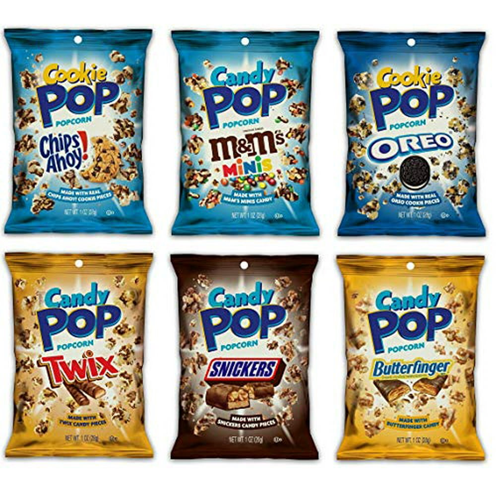 Candy Pop 1 Oz Ultimate Variety Pack Butterfinger, Chips A Walmart