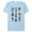 Light Blue, variant on Men's Sesame Street Character Introductions Graphic T-Shirt
