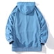 thumbnail image 3 of Sudadera para hombre Sudaderas de otoño Casual Sports Solid Fitness Pullover con capucha y bolsillos grandes Odeerbi ODB-5, 3 of 6