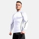 thumbnail image 1 of Camiseta deportiva de manga larga con cuello alto para hombre, para correr, deportes profesionales, otoño e invierno, elástica, de secado rápido, sudadera con cuello 1058, 1 of 6