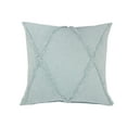 thumbnail image 4 of Laddha Home Designs Hand Woven Diamond Square Throw Pillow - 16" - Blue - Set of 2, 4 of 9