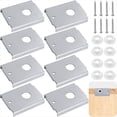 thumbnail image 2 of 8 Soportes de Reparación para Puertas Plegables N7192, Kit de Reparación para Puertas Plegables de 1-3/8 Pulgadas, para Puertas de Plegables Tipo Acordeón., 2 of 5