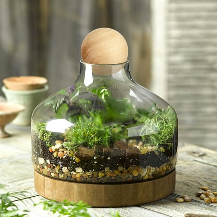 LEORX Creative DIY Ball Accessories Wooden Ball Natural Wood 1Pcs for Home Decor