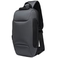 thumbnail image 4 of Coofit Men Sling Bag Theft-proof Waterproof Crossbody Backpack with USB Charging Port, 4 of 6