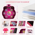 thumbnail image 6 of PAFOLO Dance Mat Toys for 3-12 Year Old Kids,Electronic Dance Pad with Light-up 6-Button & Wireless Bluetooth,5 Game Modes Princess Dancing Mat,Christmas Gifts for 3 4 5 6 7 8 9 10+Year Old Girls, 6 of 8