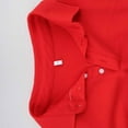 thumbnail image 7 of Tdoqot Womens Sweatshirts With Collar- Lapel Long Sleeve Casual Loose Fit Spring Shirts Red Size 3XL, 7 of 7