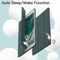 thumbnail image 3 of JETech Case for iPad Pro 12.9 Inch (2015/2017 Model, 1st/2nd Generation) with Pencil Holder, Slim Tablet Cover with Soft TPU Back, Auto Wake/Sleep (Misty Blue), 3 of 8
