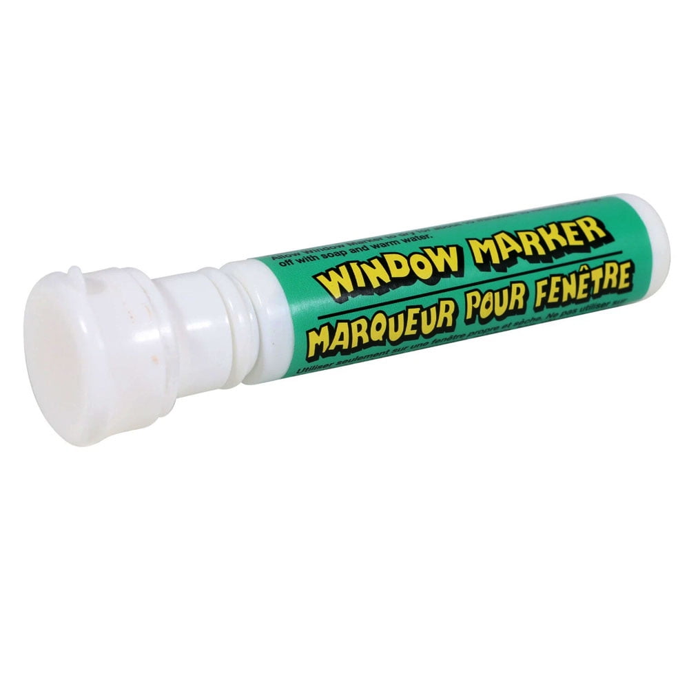 6 X Washable Window Markers White Paint Pens Glass Erasable Auto Tire Windshield