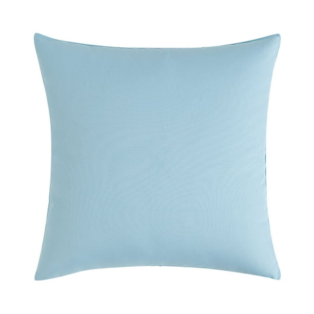 Funda de almohada impermeable para exteriores, moderna, de color sólido, para respaldo