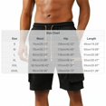 thumbnail image 3 of Men Summer Cargo Shorts Elastic Waist Drawstring Waffle Texture Multi Pockets with Zipper Sides Loose Fit Casual Workout Mid Length for Young Adults, 3 of 7