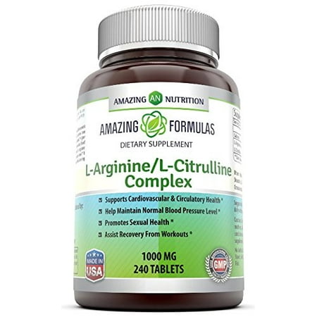 L-Arginine / L-Citrulline (Best Kidney Cleanse Supplements)