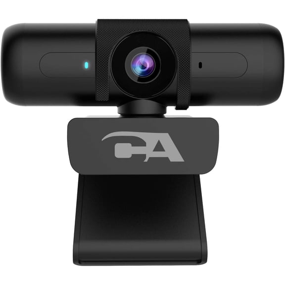 Cyber Acoustics CA Essential Webcam 1080HD-AF USB with Microphone - Black
