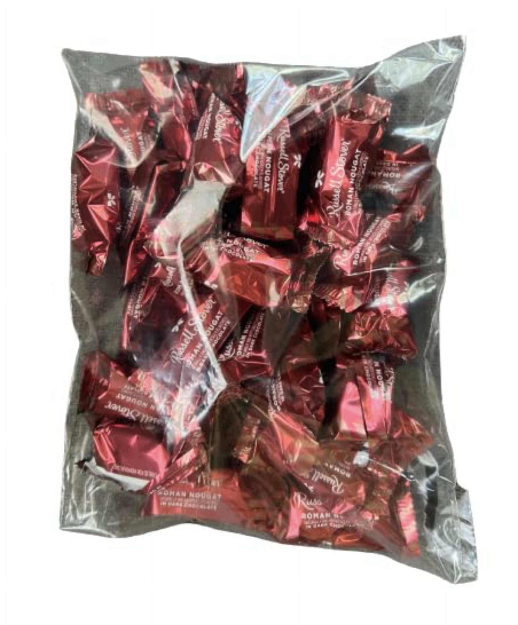 Russell Stover Dark Chocolate Roman Nougats, 16 oz bulk bag