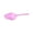 Pink, variant on MInHoues Blue Non Stick Slotted Spoon Strainer, Heat Resistant Plastic Food Scoop Colander with Long Handle, Kitchen Skimmer Utensil for Boiling Draining Frying and Serving, 13.58"