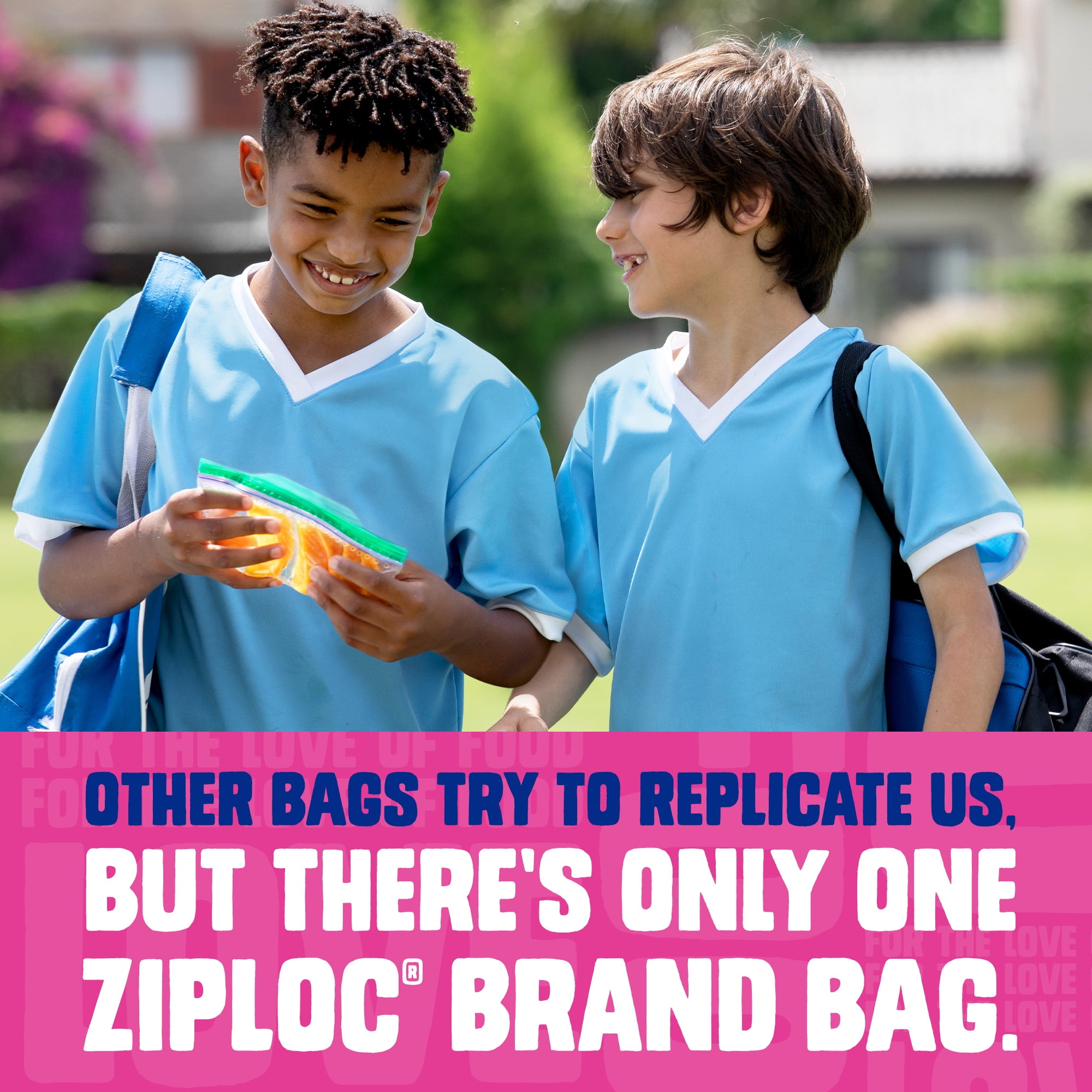 Ziploc® Snack Bags with Grip 'n Seal Technology, 90 Bags