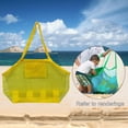 thumbnail image 1 of Bolsa de playa de malla grande Arena de verano bolsa de piscina para Amarillo Colcomx bolsas de playa de malla, 1 of 8