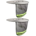 thumbnail image 2 of 2pcs Wide Brim Hard Hat Covers Construction Hat Sun Shade Neck Protector Helmet Sun Visor, 2 of 9