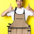 thumbnail image 4 of KER Daily Work Storage Apron Canvas Large Capacity Storage Suitable For Both Men And Women In Gardening, 4 of 7