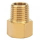 thumbnail image 4 of 1/4 BSPT Macho A 1/2 NPT Hembra, Accesorio De Tubería De Rosca Para Manómetro, Duradero Para Conexión Hermética De Latón De 60 ° Agua, Gas, Aceite, Combustible ANGGREK Otros, 4 of 8