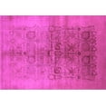 thumbnail image 1 of Ahgly Company Indoor Rectangle Oriental Pink Industrial Area Rugs, 4' x 6', 1 of 4