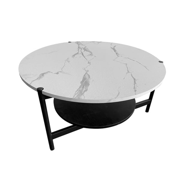 Mesa de Centro Agripa Blanco - Kessa Muebles