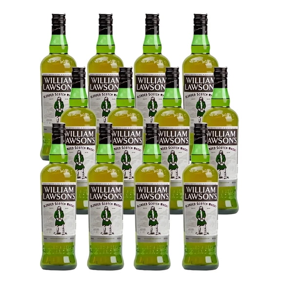 Caja de 12 Whisky William LAWSON’S Blend Estándar 700 ml