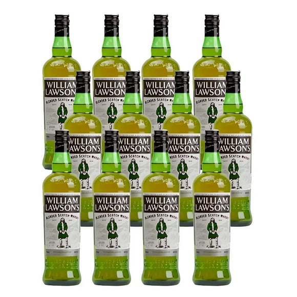 Caja de 12 Whisky William LAWSON’S Blend Estándar 700 ml