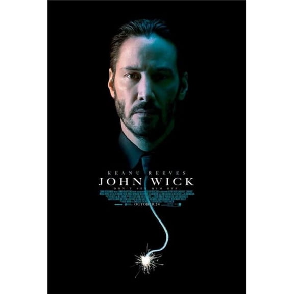 Pop Culture Graphics MOVCB19145 John Wick Movie Poster, 11 x 17