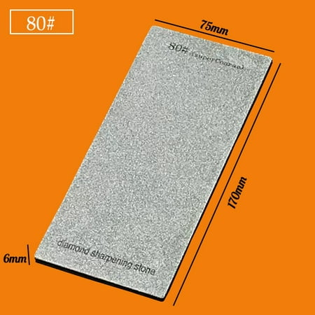 

Diamond Sharpening Stone Knife sharpener 170*75*6mm EVA Non slip Kitchen Grinding Tool Knife Whetstone base