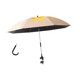 thumbnail image 5 of Sombrilla para cochecito de bebé, sombrilla plegable de 360 ​​grados, resistente al sol, para cochecito de bebé Beige, 5 of 8