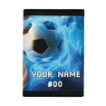 thumbnail image 3 of CHAQLIN Football Collision Design Slim Children's Wallet, Polyester Trifold Card Wallet Lightweight Kids Trifold Wallet for Sports Outdoor, 3 of 7
