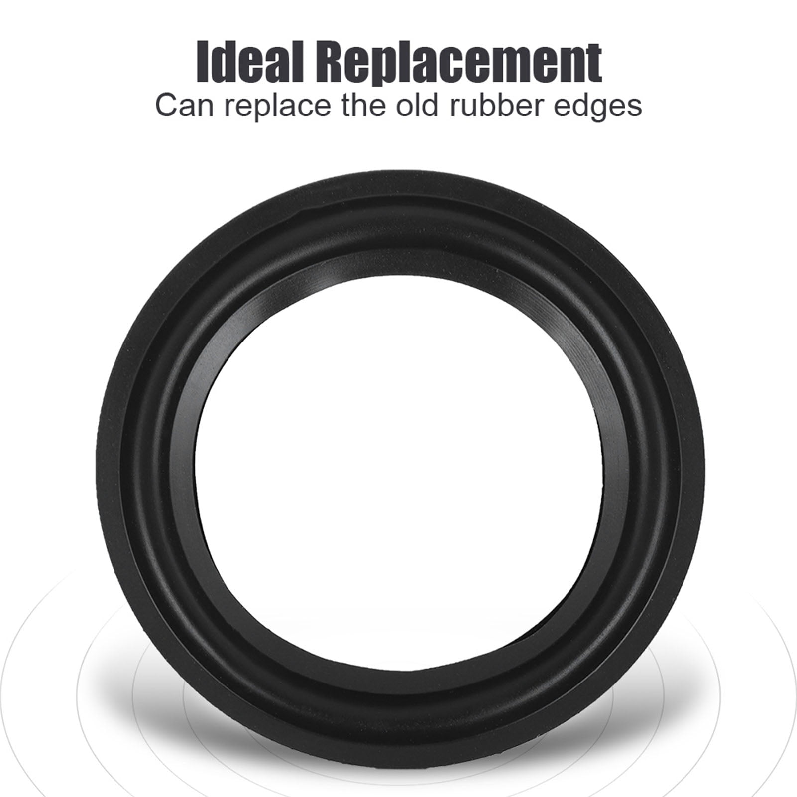 Speaker Rubber Edge Rubber Edge Speaker Speaker Repair Parts Speaker Surround Edge 4'' Speaker