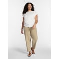 thumbnail image 2 of Terra & Sky Women’s Plus Pleated Shoulder Top with Short Sleeve, Size 0X-5X, 2 of 5