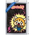 thumbnail image 3 of Aggretsuko - Rock Out Wall Poster, 14.725" x 22.375", Framed, 3 of 5