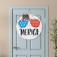 thumbnail image 1 of Etiqueta Circular Americana Colcomx para señal de puerta decorativa exterior 4 F, 1 of 7