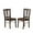 Multi-color, variant on East West Furniture DLC-OAK-W Dublin Dining room Chair with Wood Seat - Set of 2